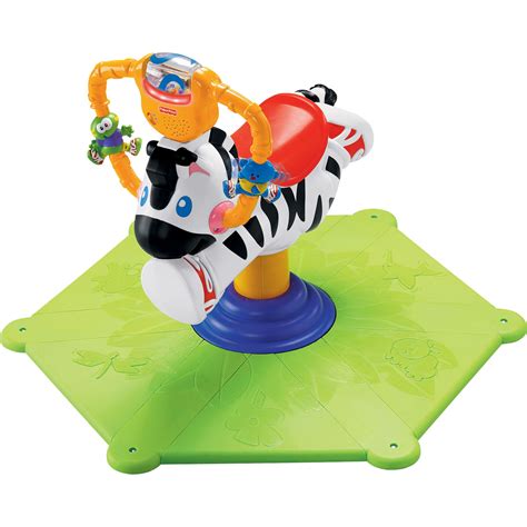 Fisher Price Bounce And Spin Zebra